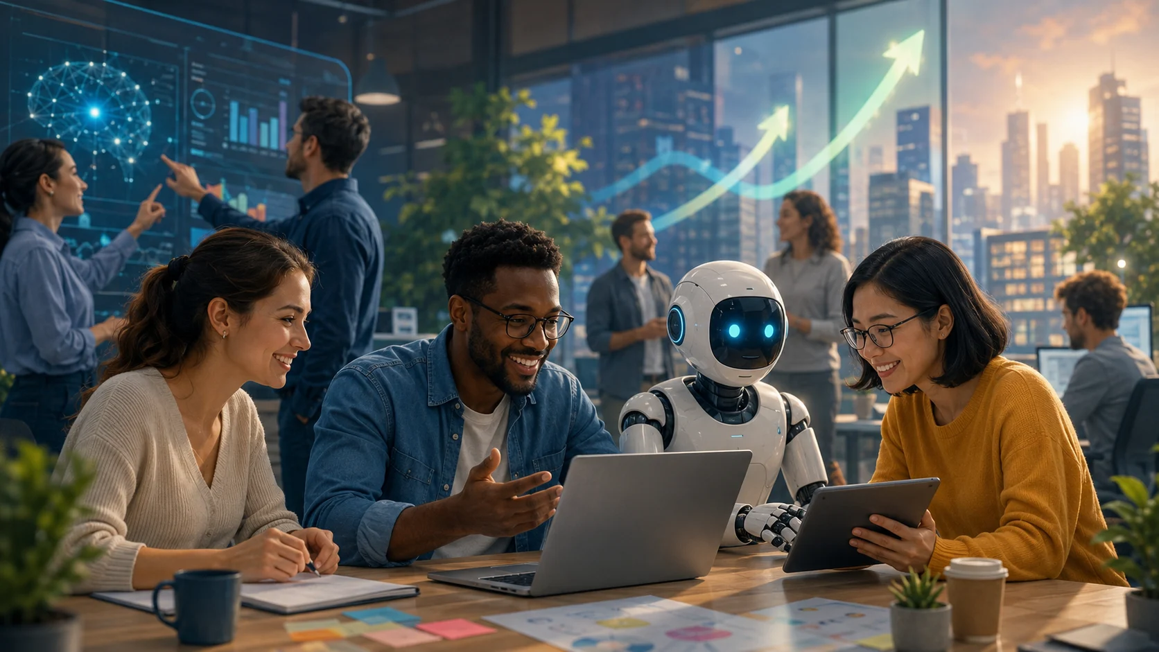 AI in work for positive